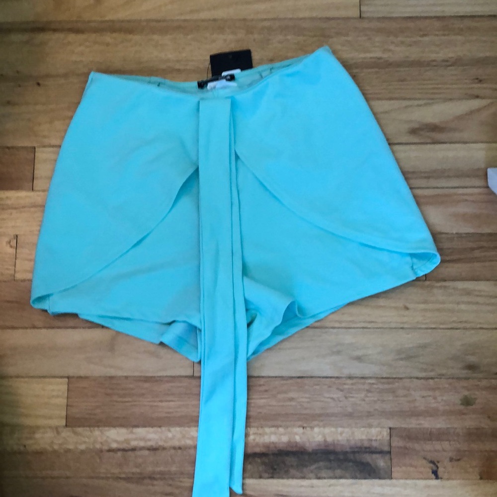 Turquoise shorts